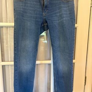 Old Navy Rockstar Super Skinny Straight Leg Blue Jeans 16